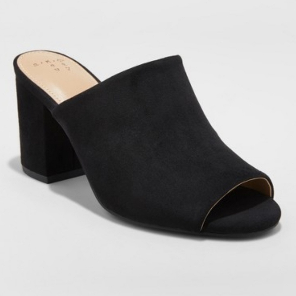 Black mules